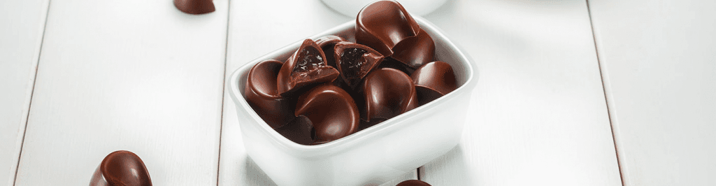 Bombom de Laranja e Chocolate Meio Amargo
