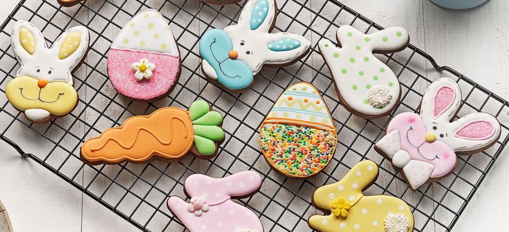 Biscoitos Decorados de Páscoa