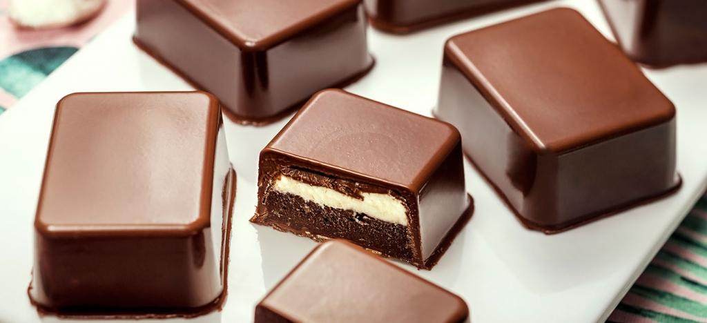 Bombom de Brownie com Leite em Pó