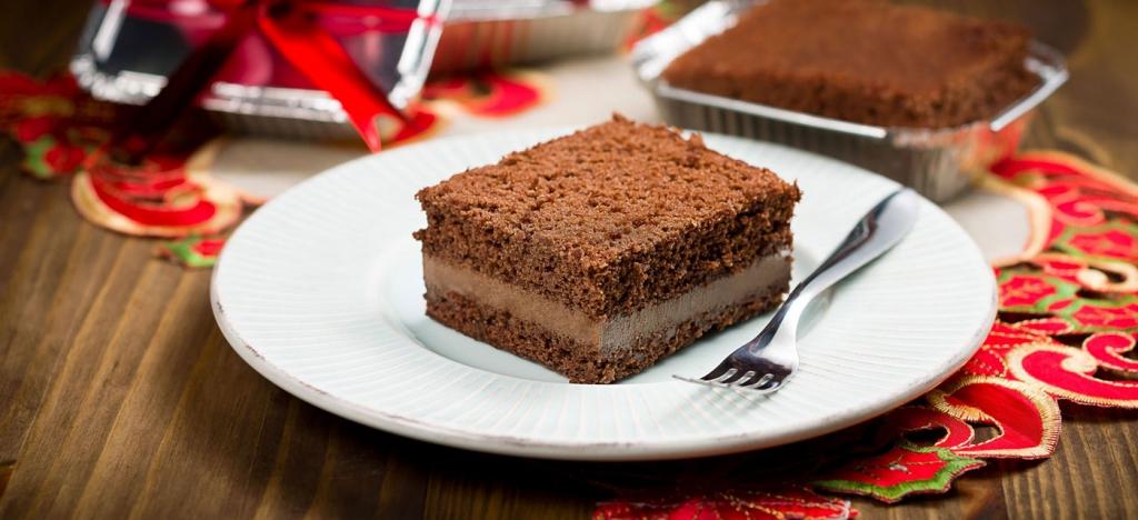 Bolo Gelado de Chocolate