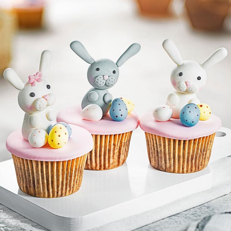 Receita de Cupcakes Coelhinho - Docepedia
