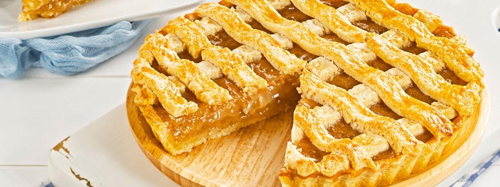 Torta de Maçã com Canela