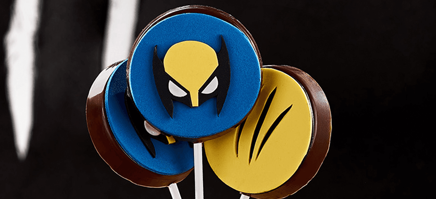 Pirulito de Chocolate Wolverine