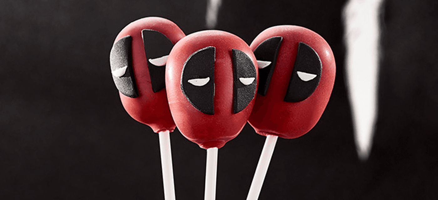 Cake pop Deadpool: preparo prático e criativo