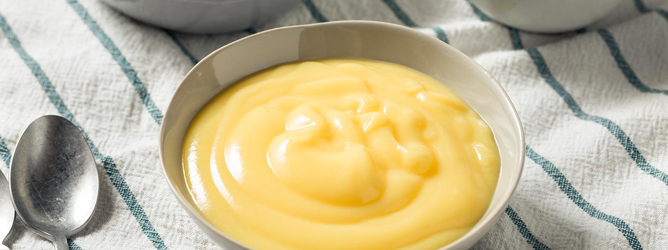 Custard: descubra a textura ideal e onde utilizar