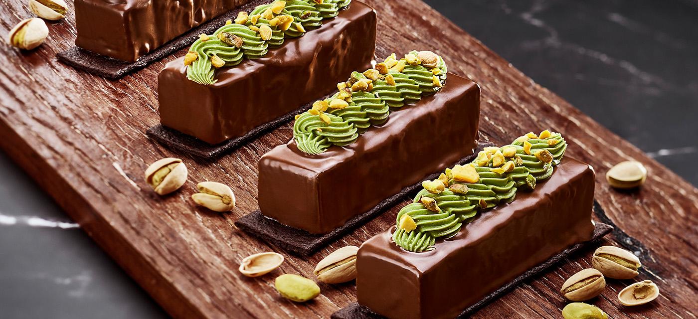 Entremet de pistache