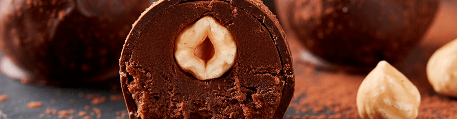 Trufã de avelã: uma explosão de sabor