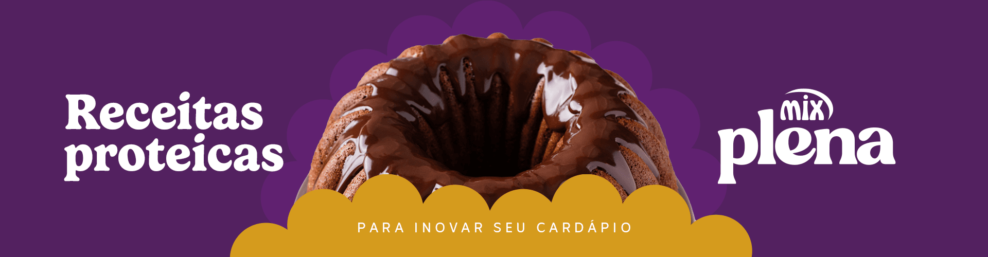 Receitas proteicas com Mix Plena para inovar na sua confeitaria
