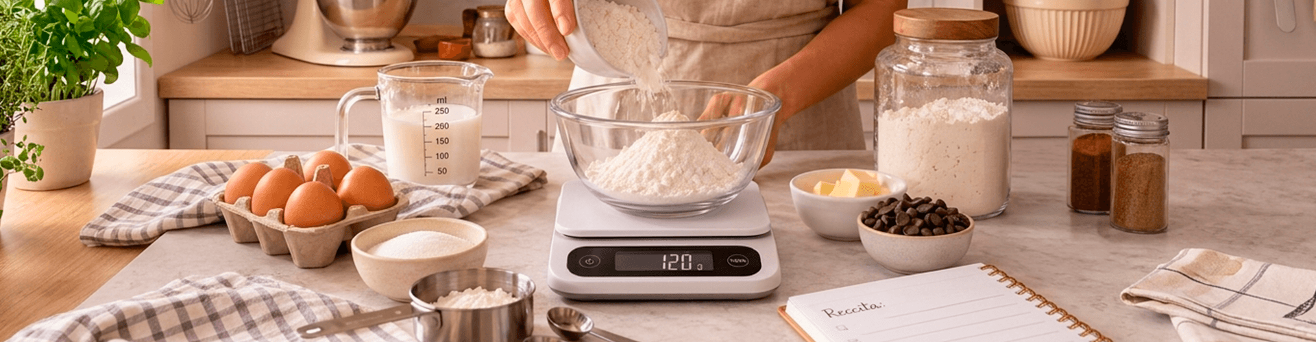 Como medir ingredientes na confeitaria corretamente?