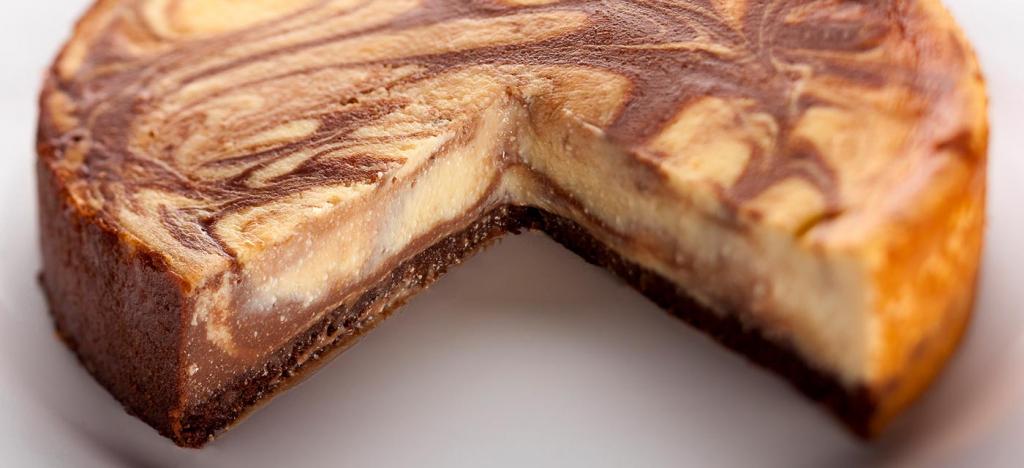 Cheesecake Marmorizada: a beleza do clássico