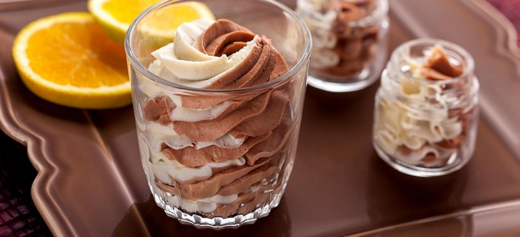 Mousse de Chocolate e Laranja: rápido e saboroso