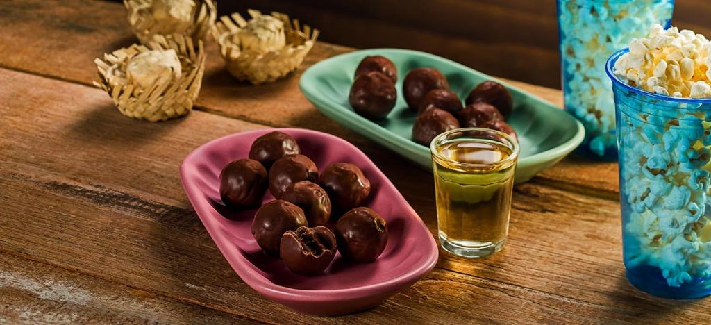 Trufa de Gengibre, Cachaça e Especiarias