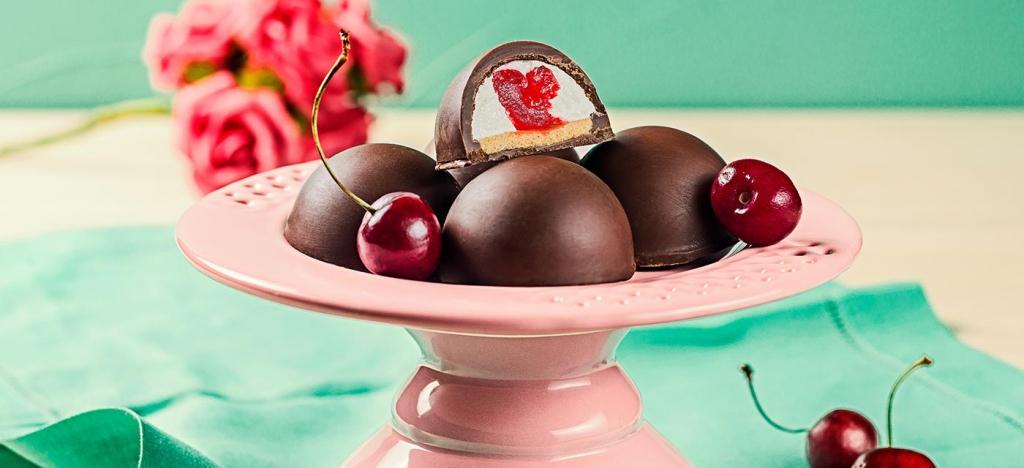 Bombom Cerejão com Marshmallow