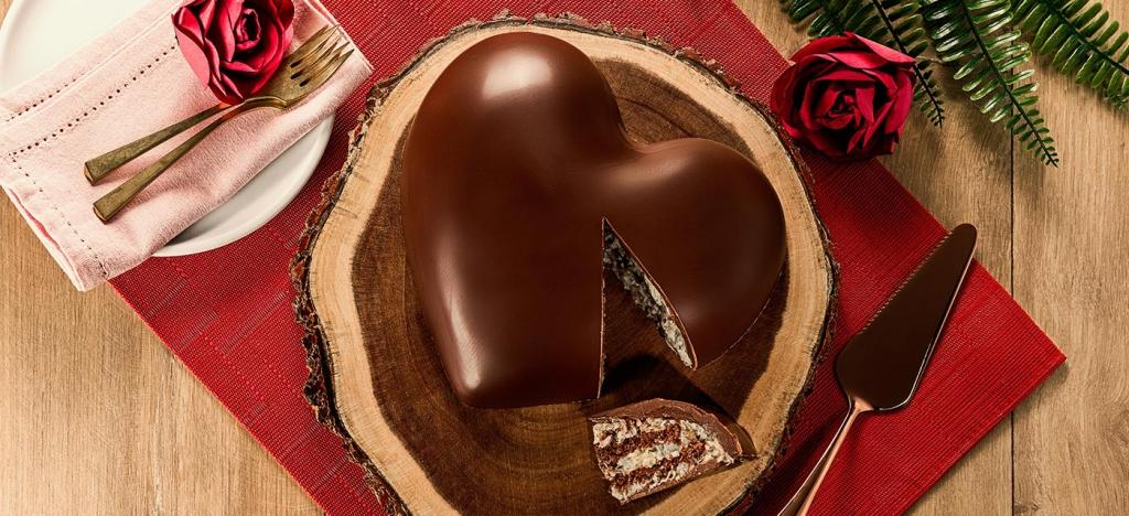 Coração Bolo Bombom de Coco: um sonho de doce