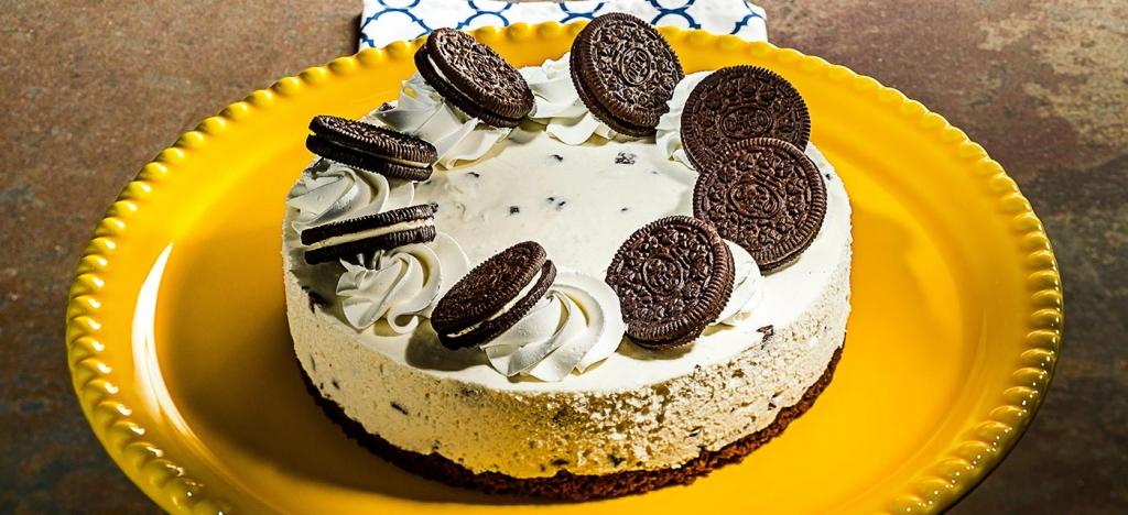 Torta Cookies Cream: a combinação perfeita