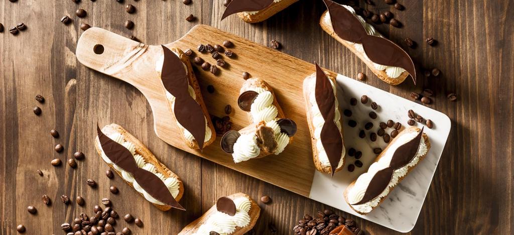 Éclair de Café com Leite: um clássico delicioso