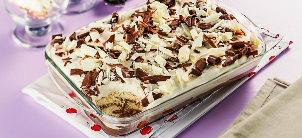 Pavê 4 Leites e Chocolate: mais sabor na sua mesa