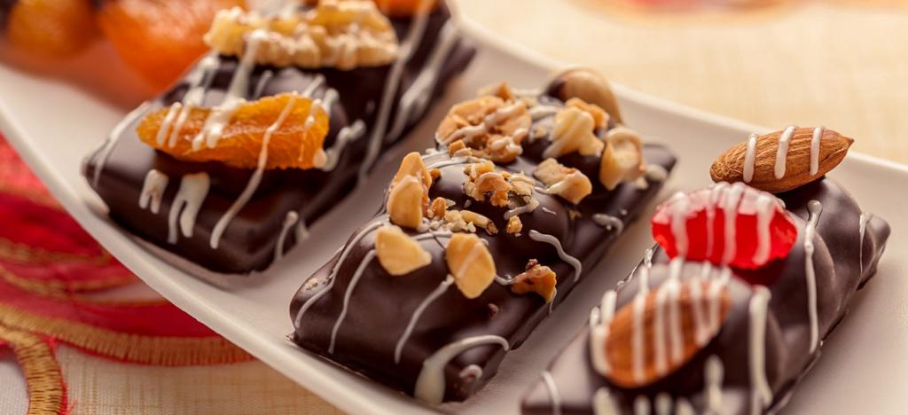 Barrinhas de Chocolate Trufadas: fáceis e saborosas