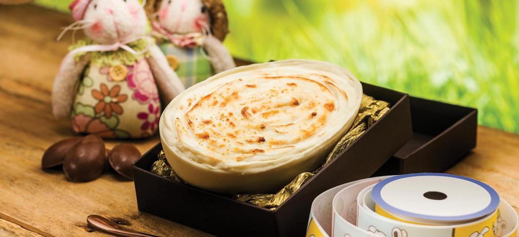 Ovo Crème Brulée: a sensação da Páscoa