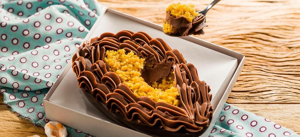 Ovo de Colher de Cenoura Trufado