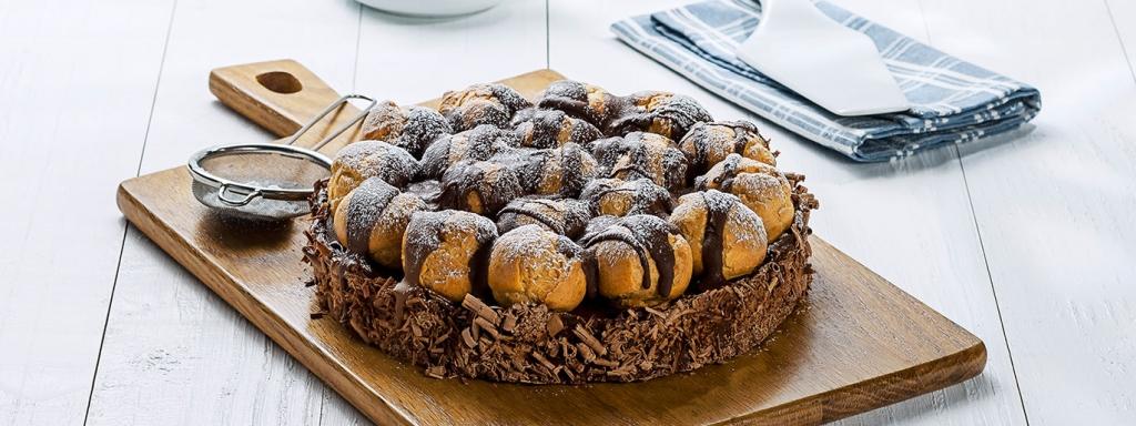 Torta Profiteroles
