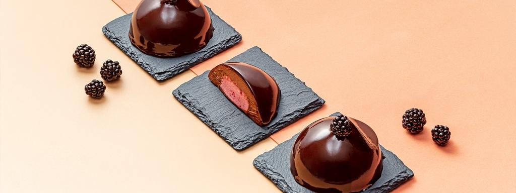 Mono Porção Trufada de Morango