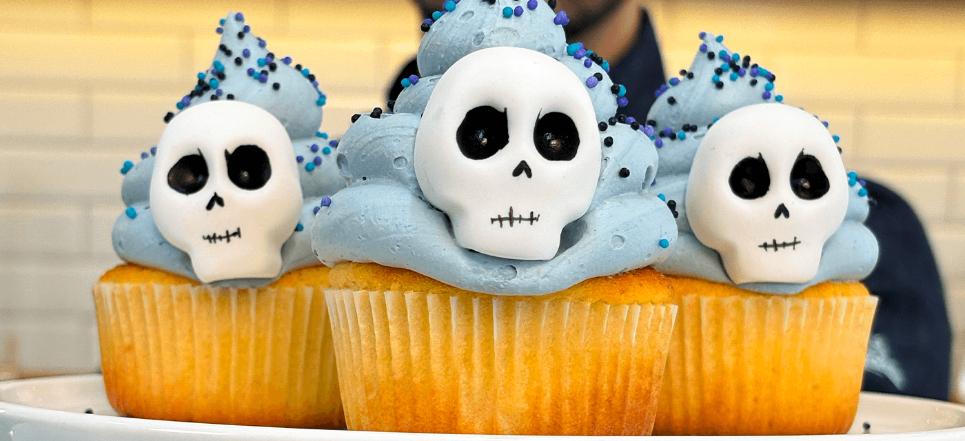 Cupcake Halloween: sabor surpreendente