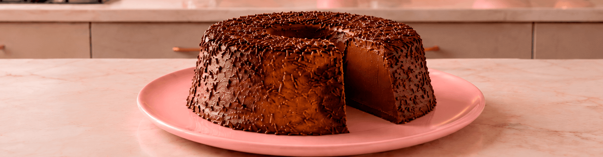 Pudim Cremoso de Chocolate
